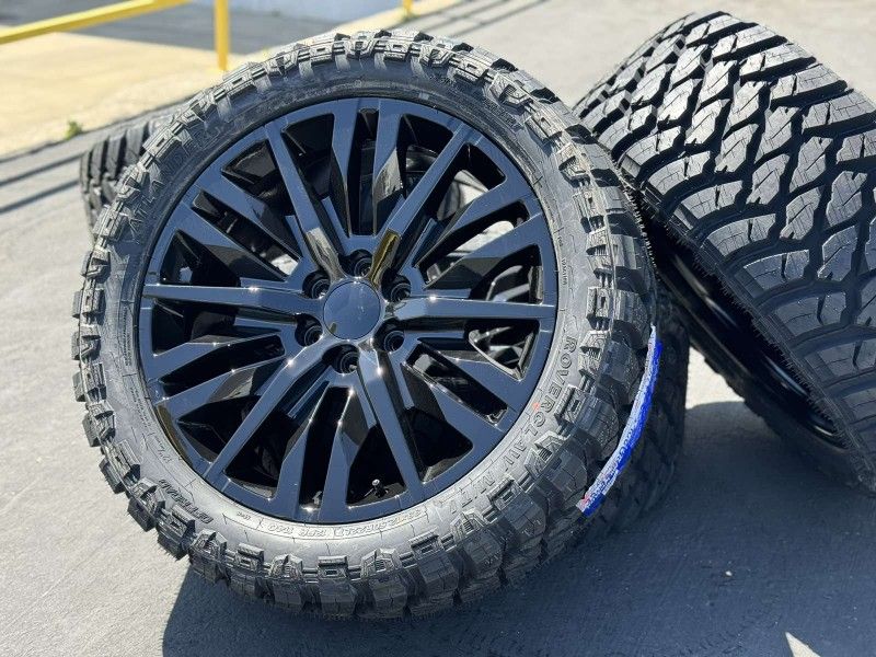 GMC Sierra Yukon 22" Wheels 6x139.7 Off-road Tires 