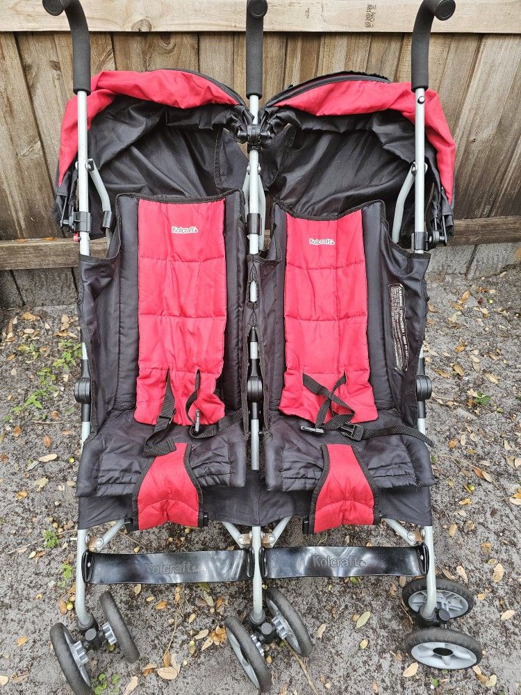 Coolcraft Umbrella Foldable Double Stroller