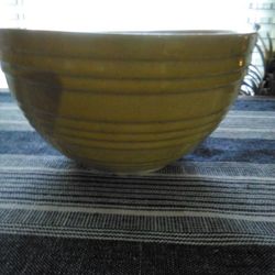 McCoy Yellow Ware Bowl 