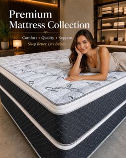 Brand New Ortho Supreme Mattresses – prices vary by size- Enjoy fast Free Delivery - Hablamos espanol
