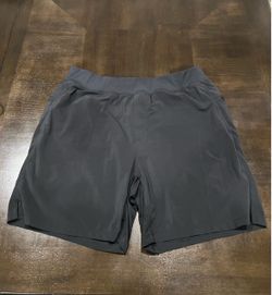 Men's Black Athletic Gym Shorts Fabletics Size L 7" Inseam 32" Waist