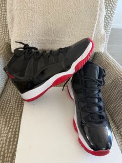 Air Jordan 11 Bred High-Top Sneakers
