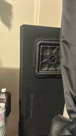 Speaker boxSingle cab  ram 12” speakerbox