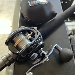 Lexa 300 Fishing Reel And Okuma PCH Rod