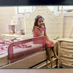 Dream On Me Deluxe Bed Rail , White