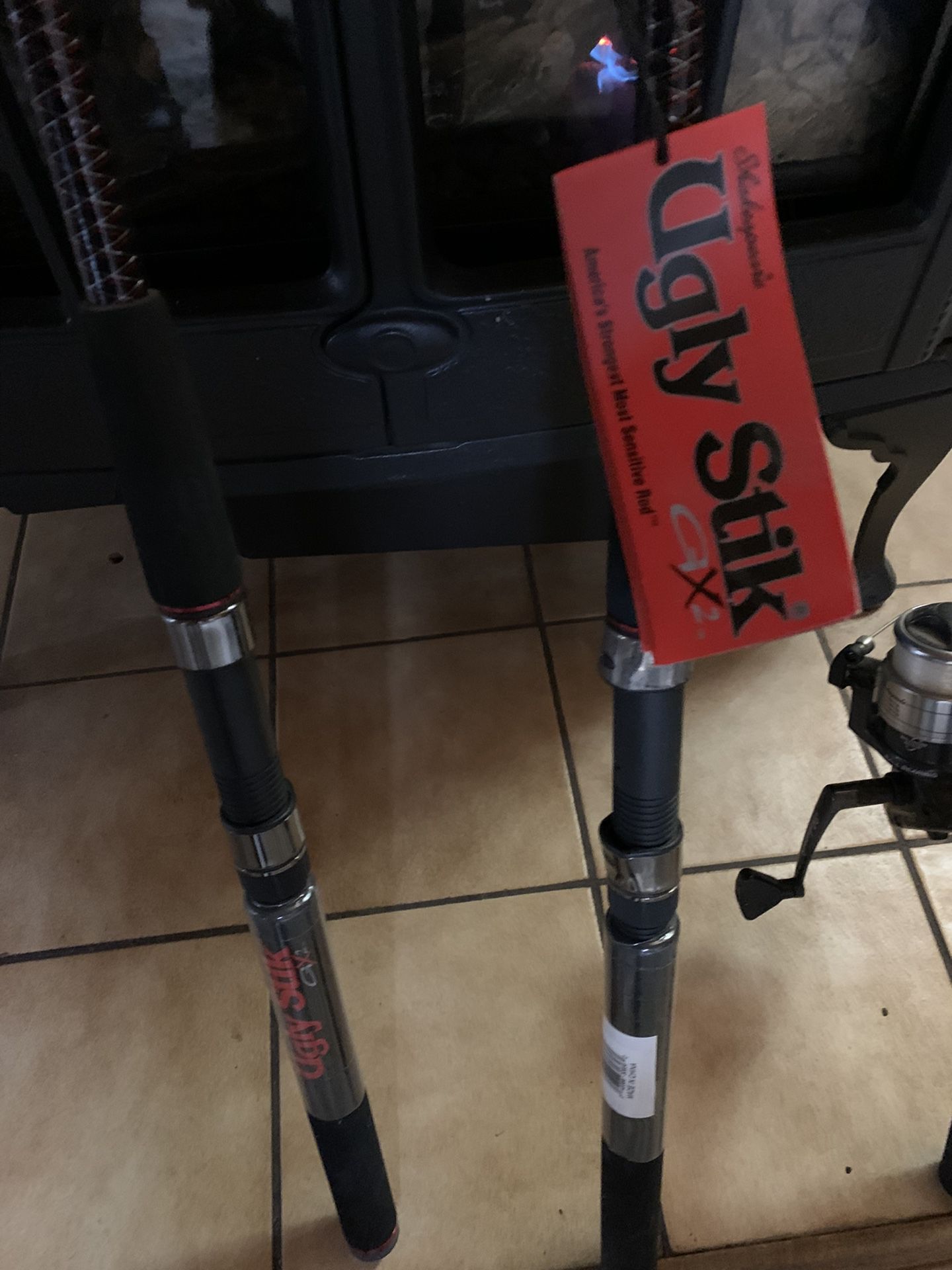  Shakespeare Ugly Stik Rods 2 Brand New $25 Each Or $45 For Both