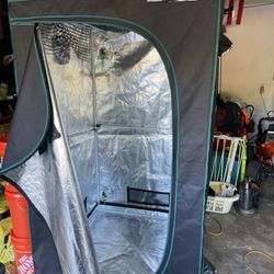 Grow Tent And Portable AC/ Dehumidifier 