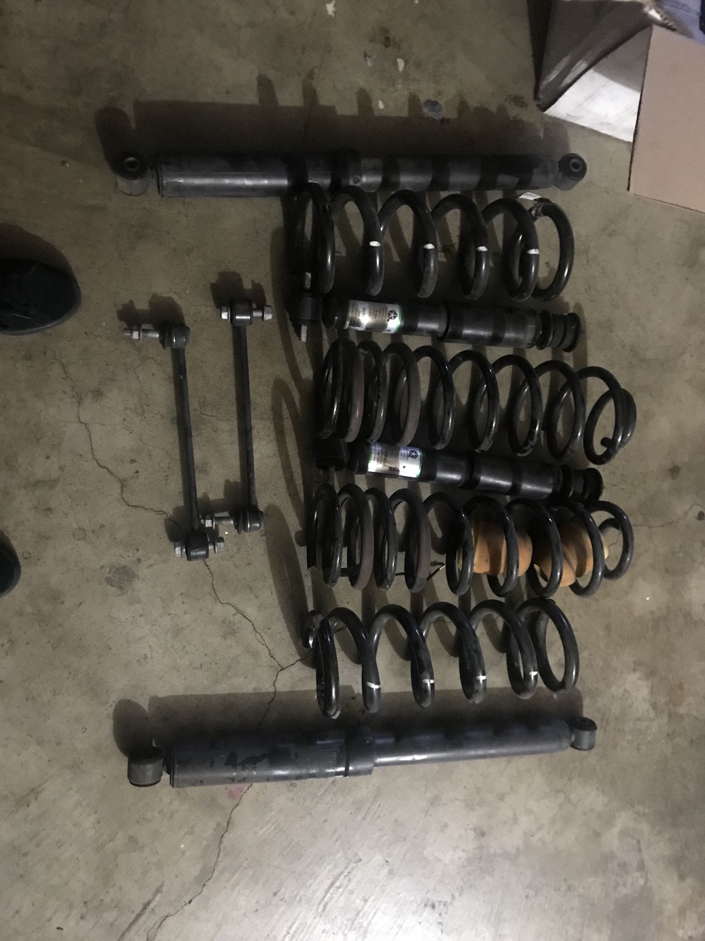 Ram RT Coils springs and shocks