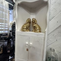 Small Vintage Corner Cabinet