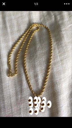 Gold 14k lifetime rope chain necklace
