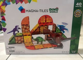 MAGNA-TILES Dino World 40 Piece