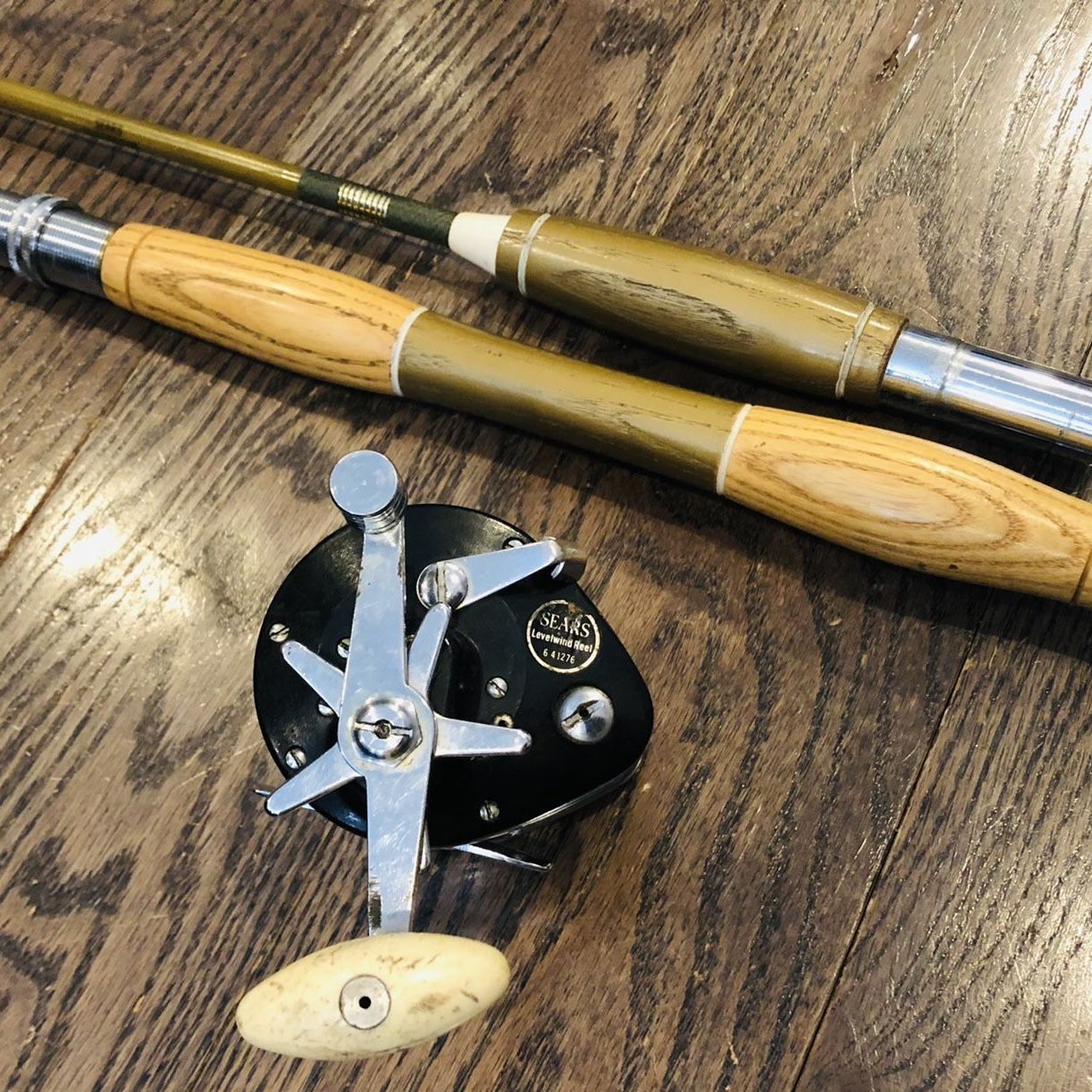 antique fish reels Fishing The standard fishing color options are a moss head with a dusky gold running line History of antique fishing reels?