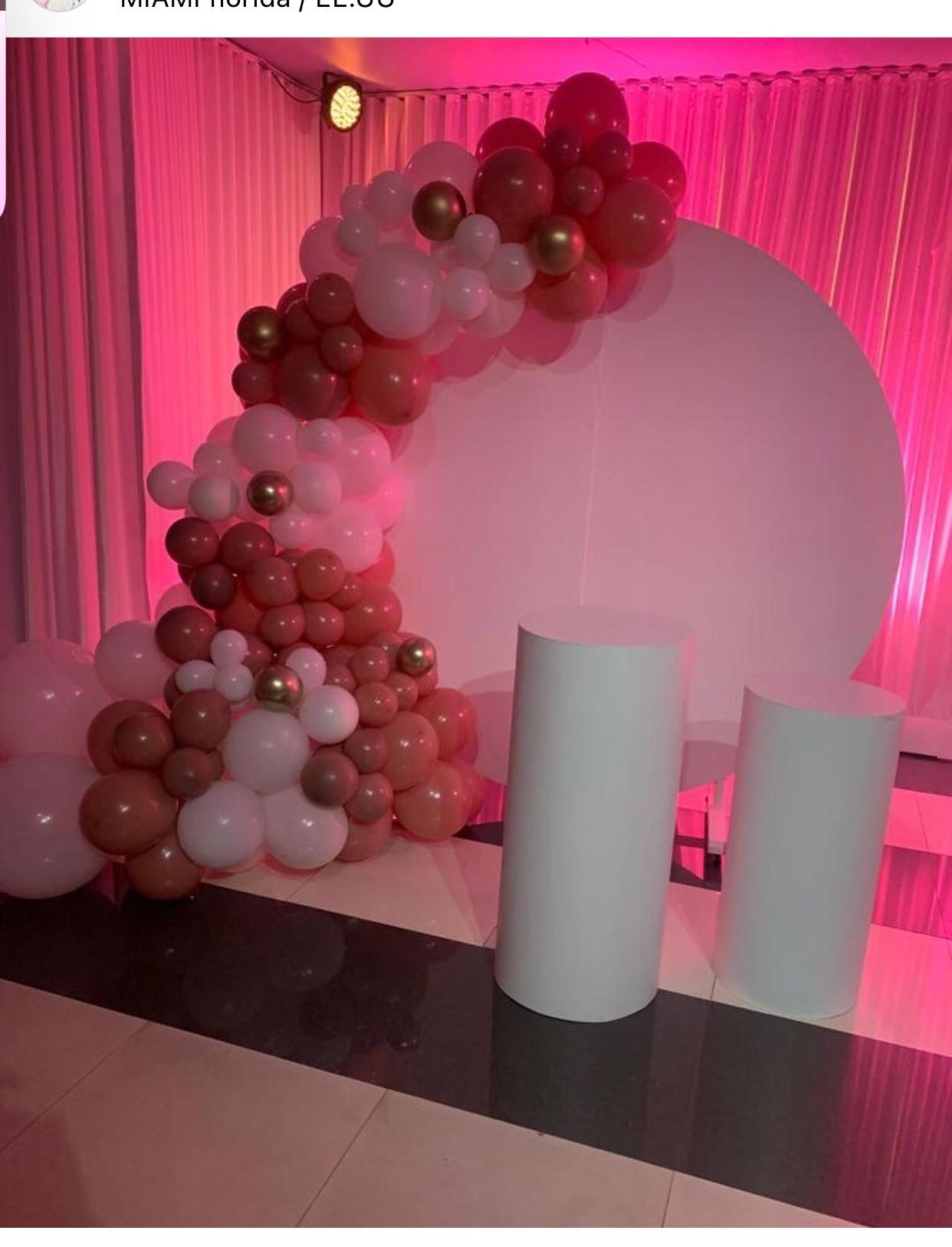 organic balloon arch /Baby Shower-birthday -party-decoration