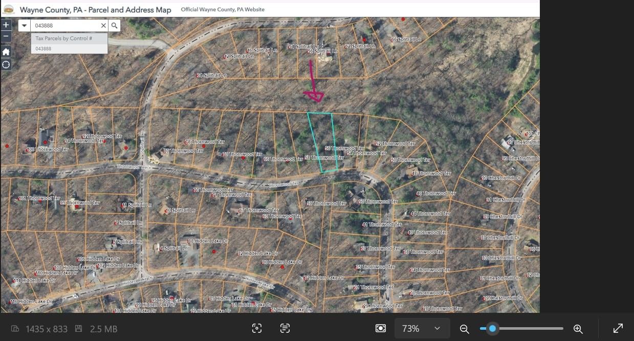 .39 Acres Vacant Lot in Hideout Community – Lake Ariel, PA 🌲