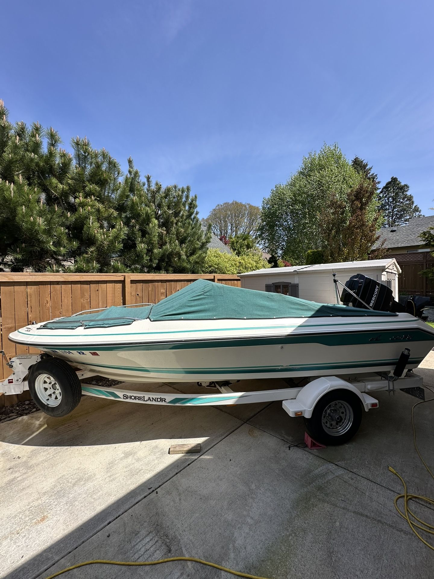 1990 Sea Ray 160 open bow