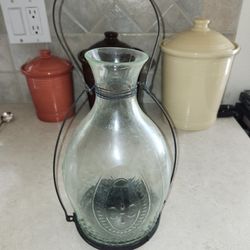 Hanging and/or Standing Decorative Glass Candle Holder