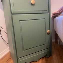 Sage Green End Table 