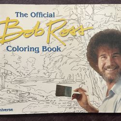 Bob Ross Coloring Book NEW