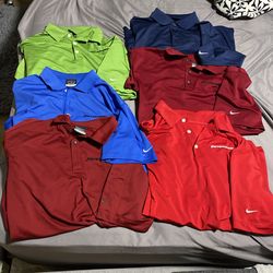 Nike Dri-fit golf polo