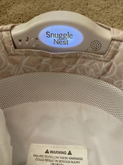 Snuggle nest infant sleeper