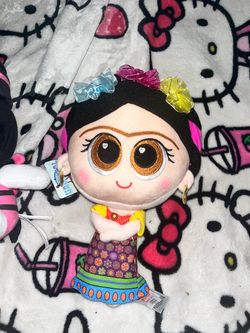 Frida Kahlo Plush Stuffed Doll