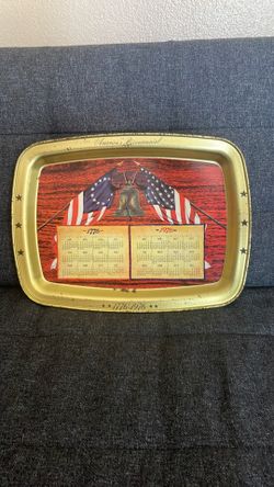 America’s Bicentennial Metal Serving Tray 1(contact info removed)