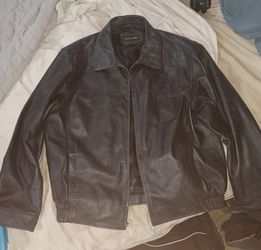 Dunbrooke leather jacket/Large