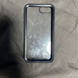 iPhone 6 Plus Clear And Black Case 