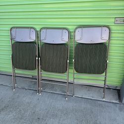 4 Vintage Samsonite  Folding Chair 