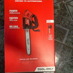 Milwaukee M18 FUEL 14 in. 18V Lithium-Ion Brushless Cordless Battery Top Handle Chainsaw (Tool Only)