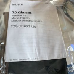 Sony 3D Glasses