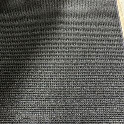 New. Navy Blue Rug Entrance Or Area.  