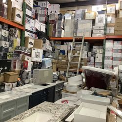 Lights, Tubs, Vanity lights, vessel sinks, outdoor lights, Faucets $50 - $850