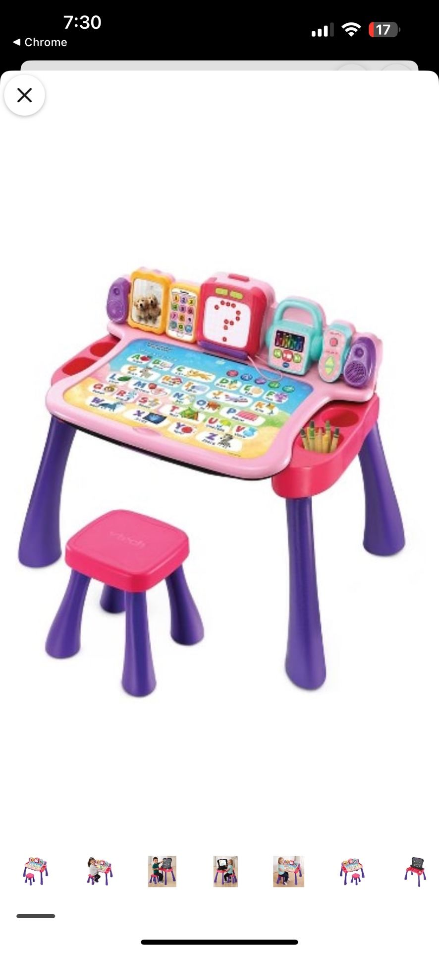 LIKE NEW VTech Activity Desk