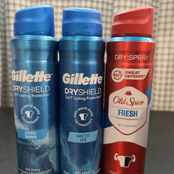 $5 Gillette.Old Spice Spray 