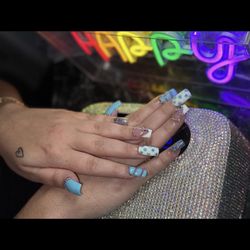 $40 NAILS ACRYLIC FULL SET 772 AREA !!!