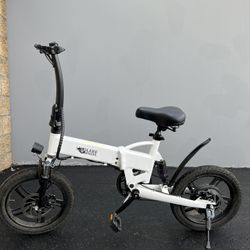 GlareWheel 16'' Folding Electric City Bike X3 Black