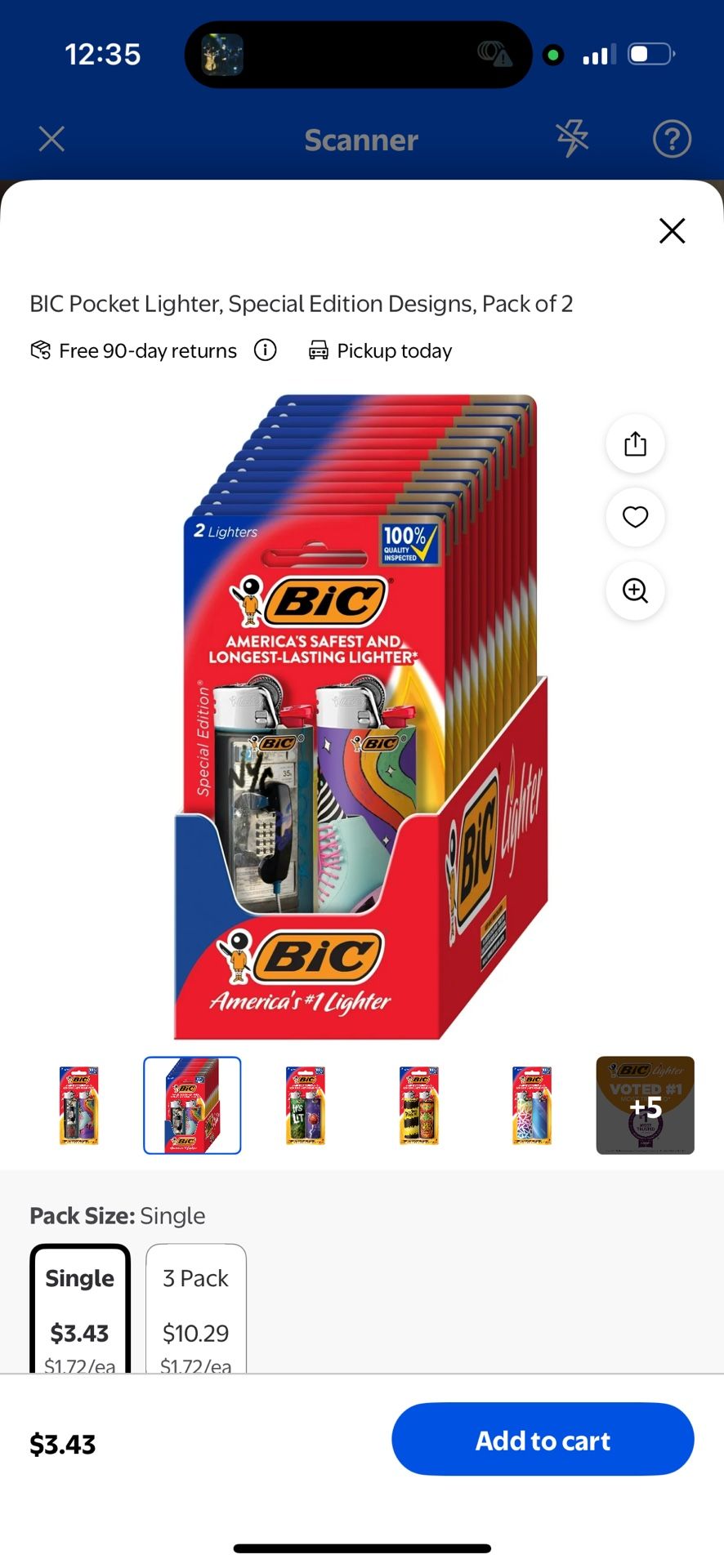 Bic Lighters