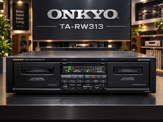 Onkyo TA-RW313 Double Cassette Deck - Serviced