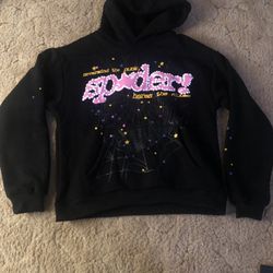 Sp5der Hoodie Black V2