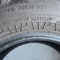 265/70R16 Tire