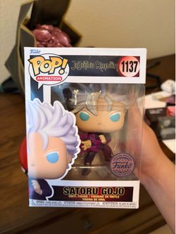 Satoru Gojo #1137 (Hollow Purple) Special Edition Funko Pop from Jujutsu Kaisen.