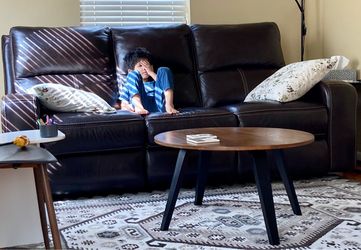 Top Grain Leather Recliner