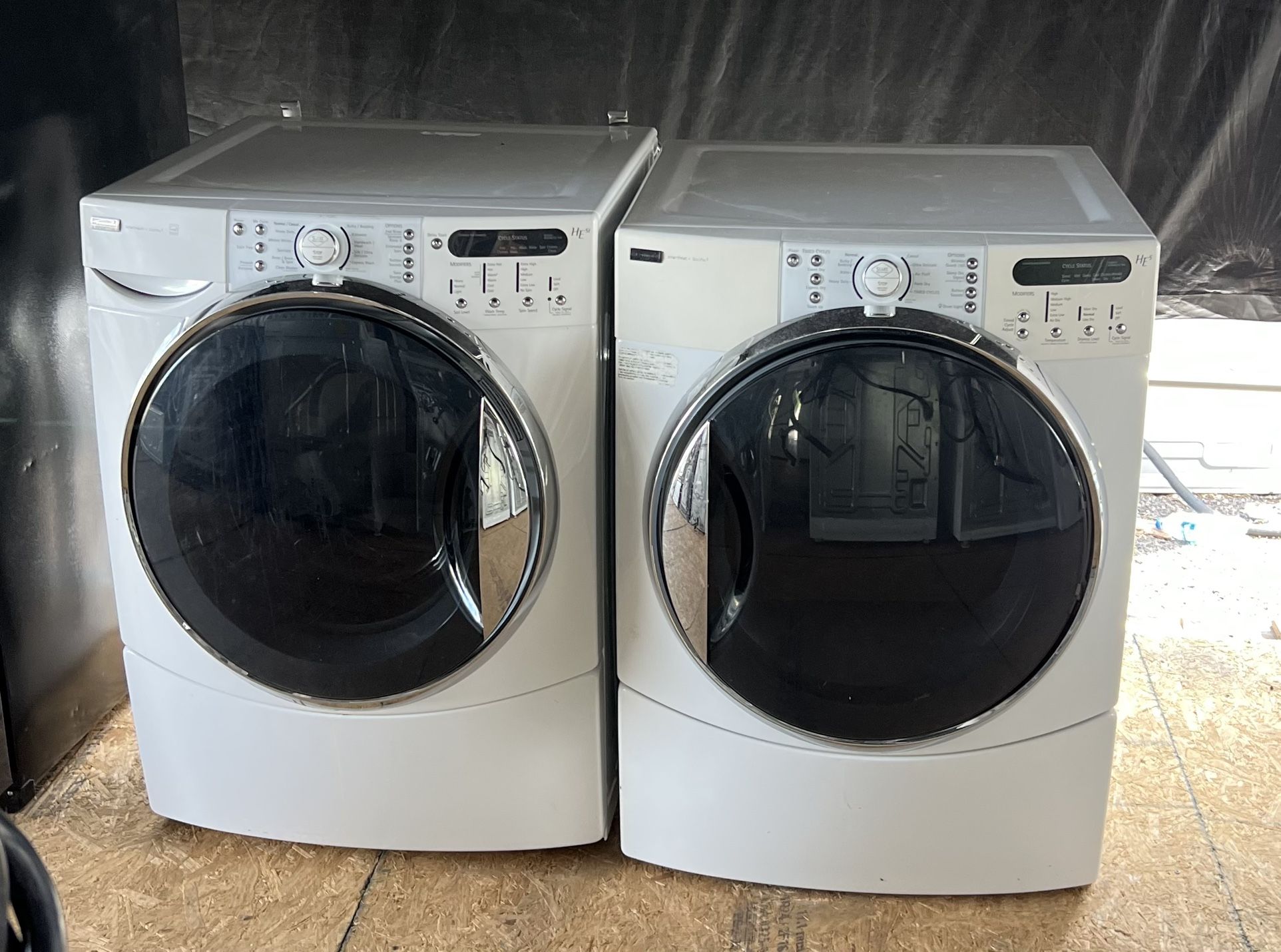 Kenmore Front Load Washer & dryer Set : todo Le Funciona Perfecto 👍🏻
