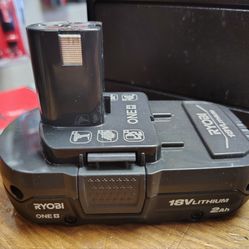Ryobi 2.0ah battery 18v