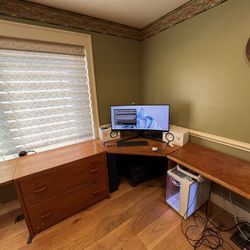 Office Desk (wraparound) - Free