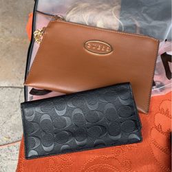 Guess Wristlet And Coach Wallet $15 Each