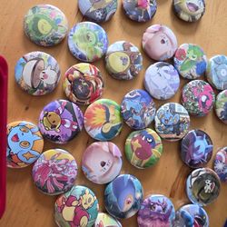 Pokemon 1inch Button Pins