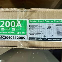 Siemens 200a All-in-one Main Panel
