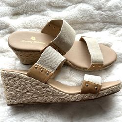 Tommy Bahama Wedge Shoes Nine
